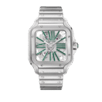 Super Clone Cartier Santos Large Skeleton WHSA0028 39mm