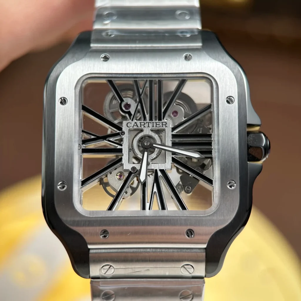 Super Clone Cartier Santos de Cartier Large WHSA0027 – — bracelet detail