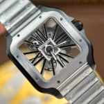 Super Clone Cartier Santos de Cartier Large WHSA0027 – — side profile