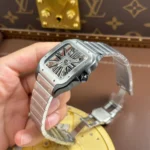 Super Clone Cartier Santos de Cartier Large WHSA0027 – — clasp and links
