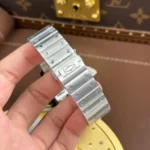 Super Clone Cartier Santos de Cartier Large WHSA0027 – — view 9