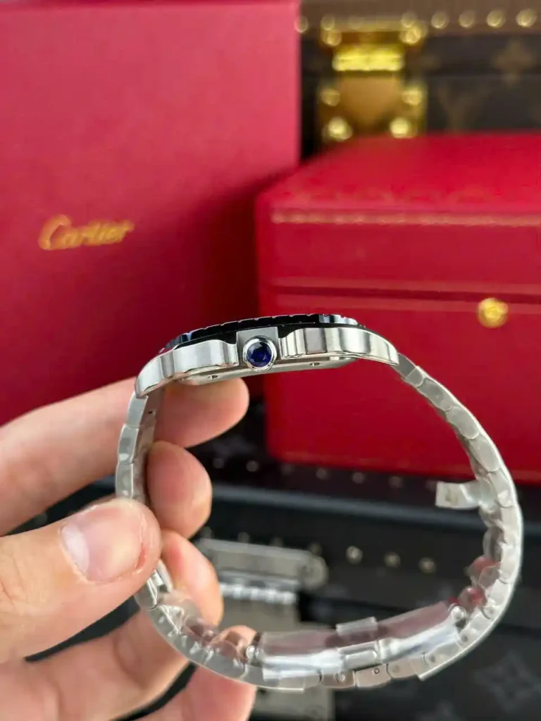 Super Clone Cartier Santos de Cartier Large WSSA0047 39.8mm – — view 11