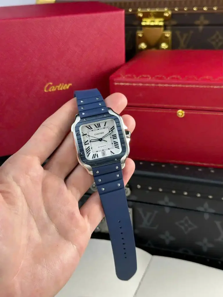 Super Clone Cartier Santos de Cartier Large WSSA0047 39.8mm – — case and bezel