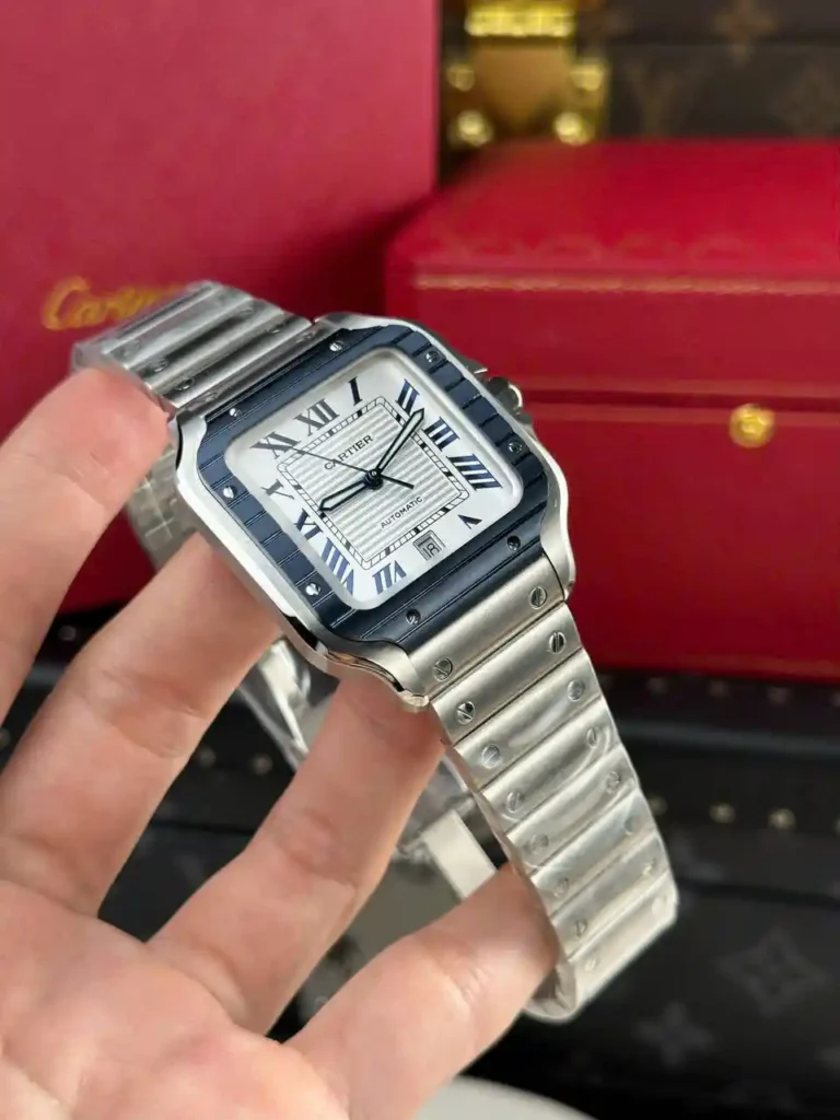 Super Clone Cartier Santos de Cartier Large WSSA0047 39.8mm – — side profile