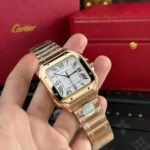 Super Clone Cartier Santos de Cartier WGSA0018 39.8mm – — side profile