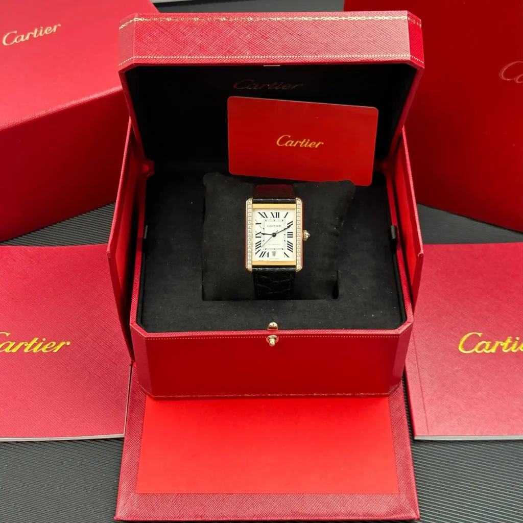 Super Clone Cartier 31mm Steel — case and bezel