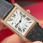 Super Clone Cartier 31mm Steel — clasp and links
