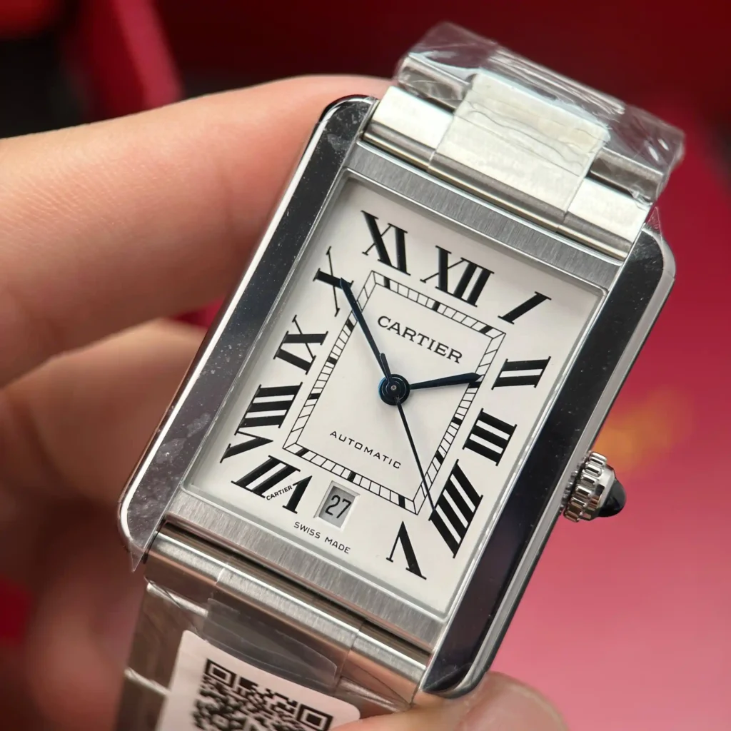 Super Clone Cartier Steel — clasp and links
