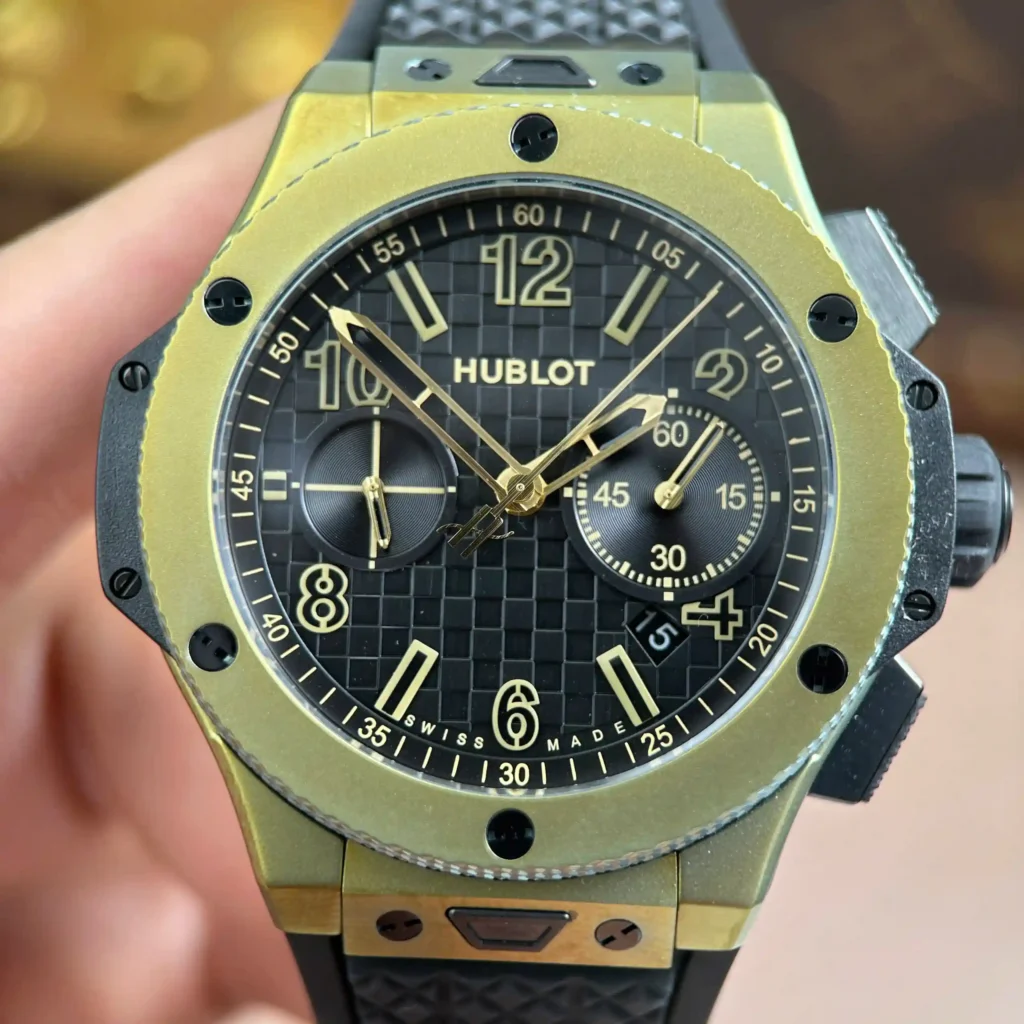 Super Clone Hublot Big Bang 20th Anniversary Red Magic Watch 431.CF.1313.RX 43mm — side profile