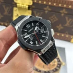 Super Clone Hublot Big Bang 20th Anniversary Titanium Ceramic 43mm 431.NM.1337.RX — side profile
