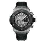 Super Clone Hublot Big Bang 42mm Rubber Strap Ceramic
