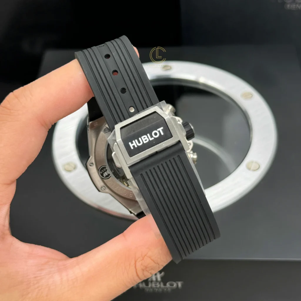 Super Clone Hublot Big Bang 42mm Rubber Strap Ceramic — clasp and links