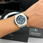 Super Clone Hublot Big Bang Unico 441.NX.5171.RX 42mm Blue Dial — bracelet detail