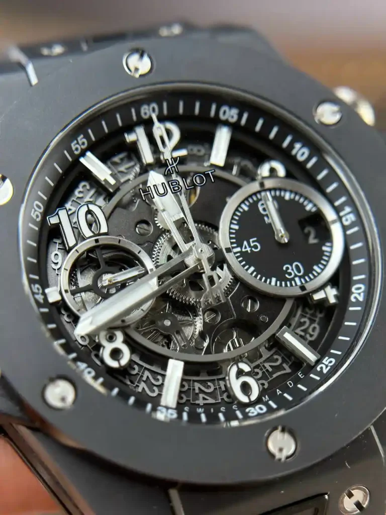 Super Clone Hublot Big Bang Unico Black Magic 441.CI.1171.RX 42mm — clasp and links