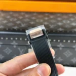 Super Clone Hublot Big Bang 42mm Rubber Strap Gold — view 9