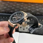 Super Clone Hublot Big Bang Unico King Gold Ceramic 421.OM.1180.RX 42mm — side profile