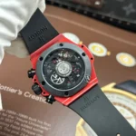 Super Clone Hublot Big Bang Unico Red Magic Flyback Chronograph 42mm – — movement / caseback view
