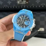 Super Clone Hublot Big Bang Unico Sky Blue 441.EX.5120.RX 42mm — bracelet detail