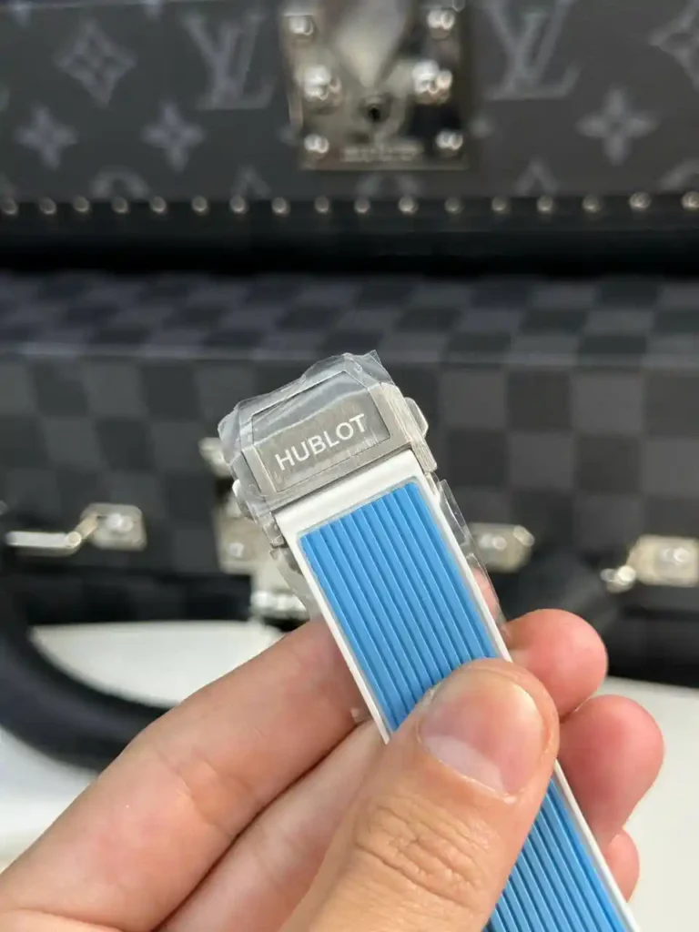 Super Clone Hublot Big Bang Unico Sky Blue 441.EX.5120.RX 42mm — movement / caseback view