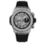 Super Clone Hublot Big Bang 42mm Rubber Strap Titanium