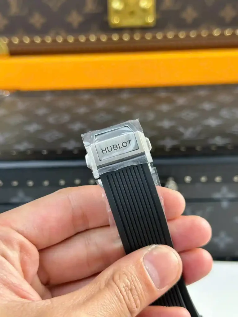 Super Clone Hublot Big Bang 42mm Rubber Strap Titanium — view 9