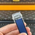 Super Clone Hublot Big Bang Unico Titanium Blue Ceramic 441.NL.5171.RX 42mm — view 11