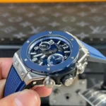 Super Clone Hublot Big Bang Unico Titanium Blue Ceramic 441.NL.5171.RX 42mm — clasp and links