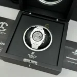 Super Clone Hublot Big Bang Unico White Ceramic 421.HX.1170.RX 44mm — movement / caseback view