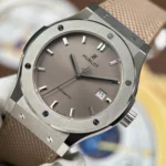 Super Clone Hublot Classic Fusion 42mm Sundunt Dial Titanium — side profile