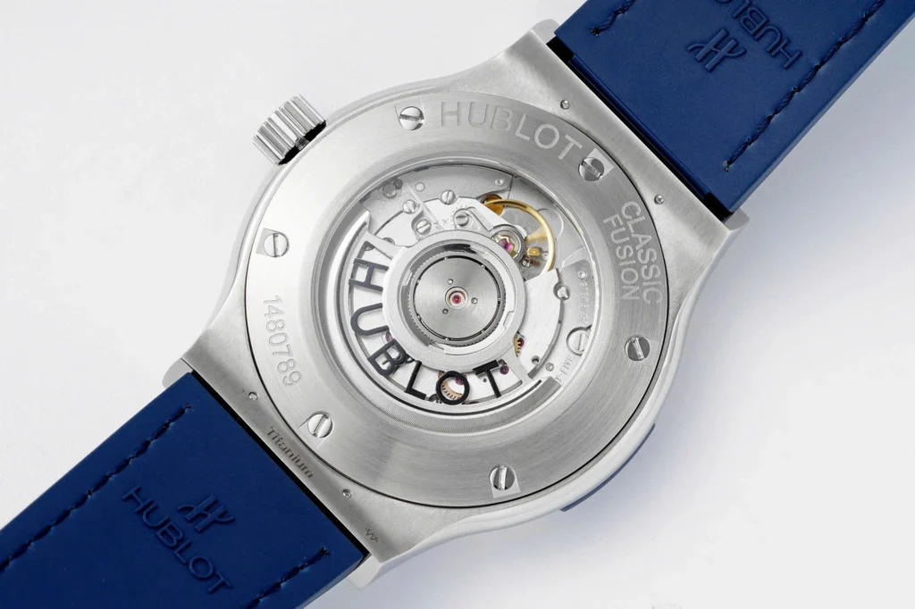 Super Clone Hublot Classic Fusion 542.NX.7170.LR 41mm Blue Dial – — view 10