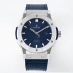 Super Clone Hublot Classic Fusion 542.NX.7170.LR 41mm Blue Dial – — dial close-up