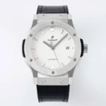 Super Clone Hublot Classic Fusion 582.NX.2610.RX 42mm White Dial — dial close-up