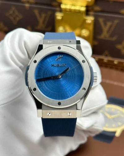 Super Clone Hublot Classic Fusion 42mm Leather Strap Titanium – Swiss SuperClone