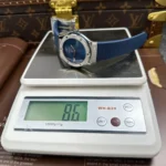 Super Clone Hublot Classic Fusion 42mm Leather Strap Titanium — dial close-up