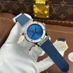 Super Clone Hublot Classic Fusion 42mm Leather Strap Titanium — case and bezel