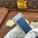 Super Clone Hublot Classic Fusion 42mm Leather Strap Titanium — view 9
