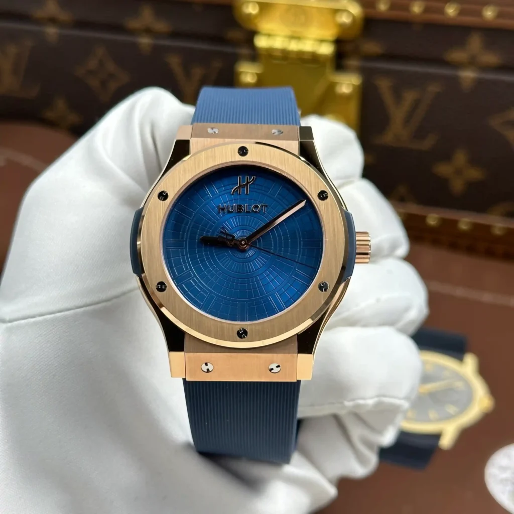 Super Clone Hublot Classic Fusion Boutique Pisa 1940 Edition Titanium King Gold 42mm