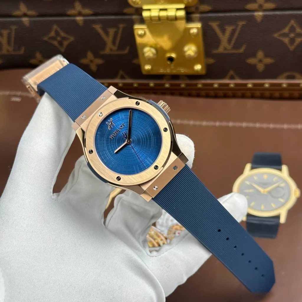 Super Clone Hublot Classic Fusion Boutique Pisa 1940 Edition Titanium King Gold 42mm — dial close-up