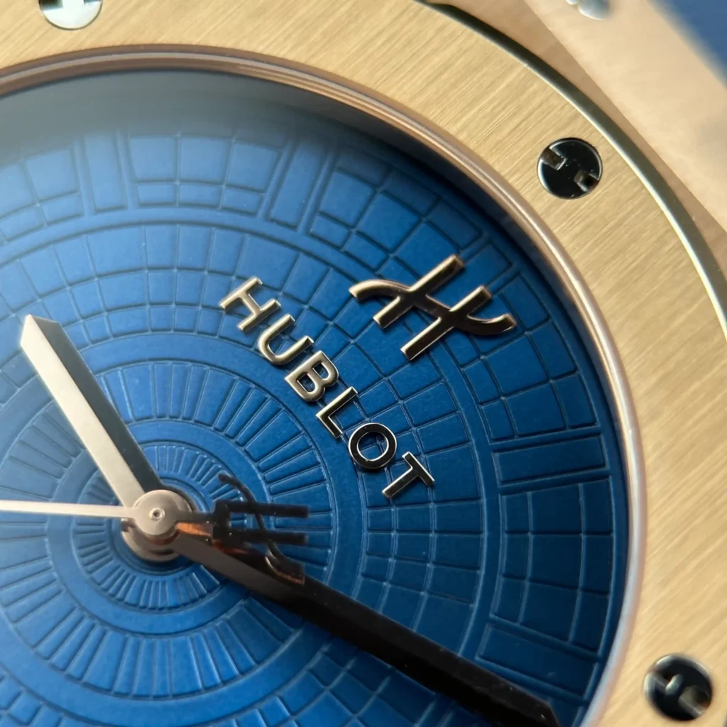 Super Clone Hublot Classic Fusion Boutique Pisa 1940 Edition Titanium King Gold 42mm — side profile