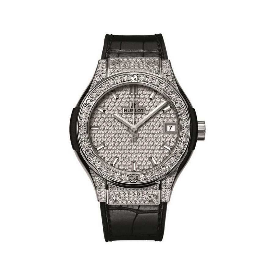 Super Clone Hublot Classic Fusion Diamonds Moissanite Pave 38mm Dial Moissanite – Handcrafted Diamod