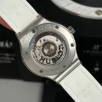 Super Clone Hublot Classic Fusion Diamonds Moissanite Pave 38mm Dial Moissanite – Handcrafted Diamod — bracelet detail