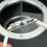 Super Clone Hublot Classic Fusion Diamonds Moissanite Pave 33mm White Dial – Handcrafted Diamod — bracelet detail