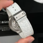 Super Clone Hublot Classic Fusion Diamonds Moissanite Pave 38mm Dial Moissanite – Handcrafted Diamod — clasp and links