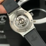 Super Clone Hublot Classic Fusion Full Diamonds Moissanite Pave 42mm – Customize Diamod — clasp and links