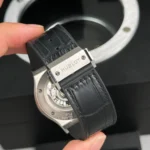 Super Clone Hublot Classic Fusion Full Diamonds Moissanite Pave 42mm – Customize Diamod — on leather display