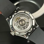Super Clone Hublot Classic Fusion 40mm Leather Strap Steel — clasp and links