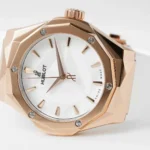 Super Clone Hublot Classic Fusion Orlinski 550.OS.2200.RW.ORL20 40mm Gold White — side profile
