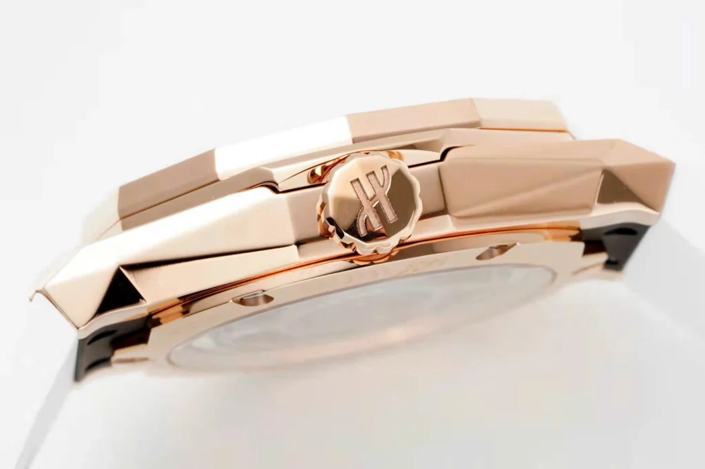 Super Clone Hublot Classic Fusion Orlinski 550.OS.2200.RW.ORL20 40mm Gold White — clasp and links