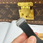 Super Clone Hublot Classic Fusion 40mm Leather Strap Steel — view 9