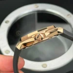 Super Clone Hublot Classic Fusion Orlinski King Gold 550.OS.1800.RX.1604.ORL19 Zicron Pave 40mm — side profile